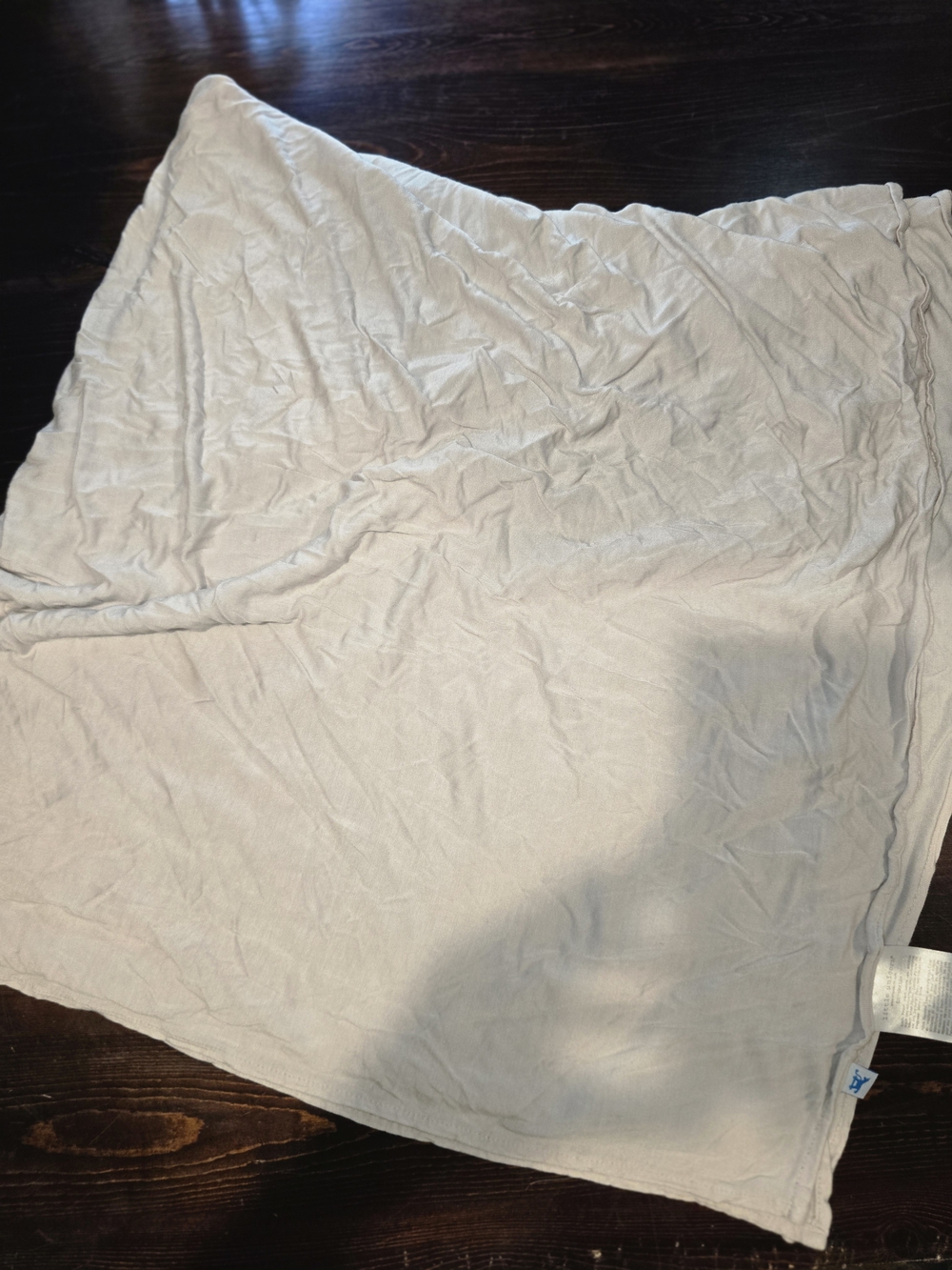 Little Unicorn Bamboo Rayon Swaddle Blanket | Solid Oatmeal Tan